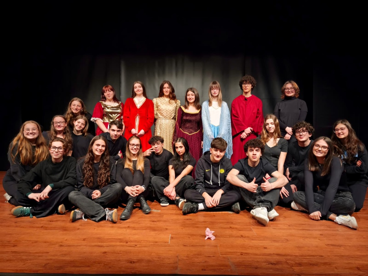 Gli studenti del Liceo Marie Curie in scena per il Dantedì