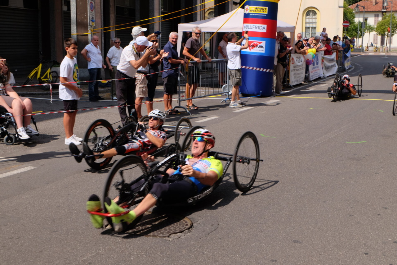Il Giro Handbike fa tappa in Brianza