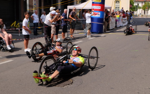 Il Giro Handbike fa tappa in Brianza