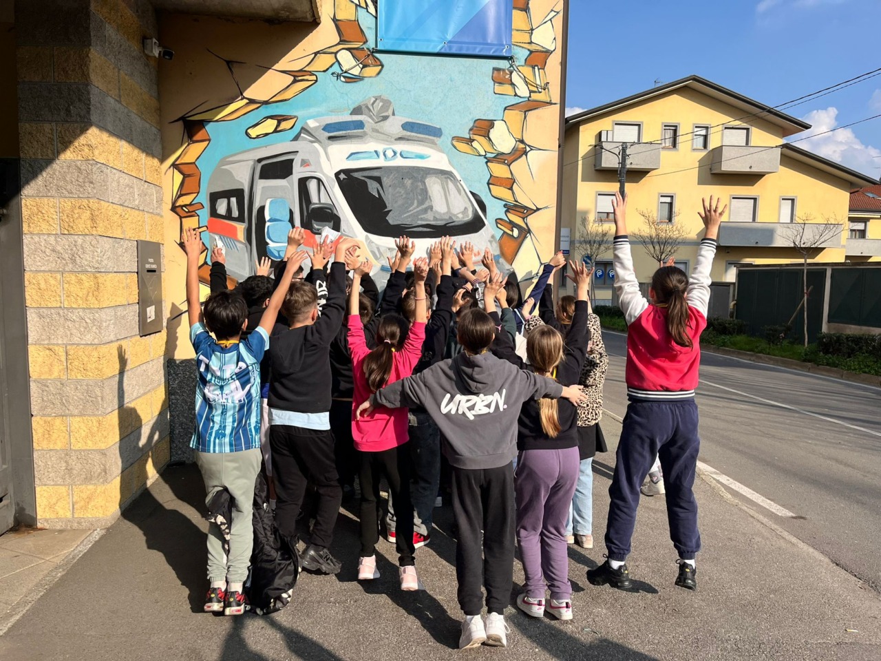 Lezioni di educazione civica per gli alunni della scuola King