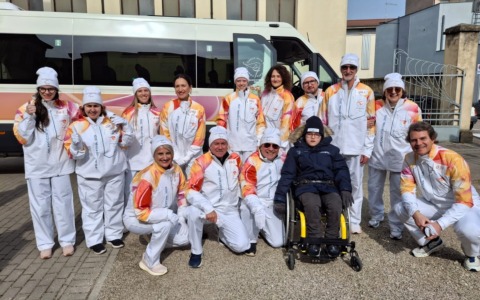 Un viaggio emozionante con la Fiamma Paralimpica
