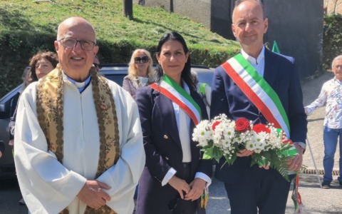 Celebrazione del 25 Aprile a Belforte in onore di don Aurelio Giussani