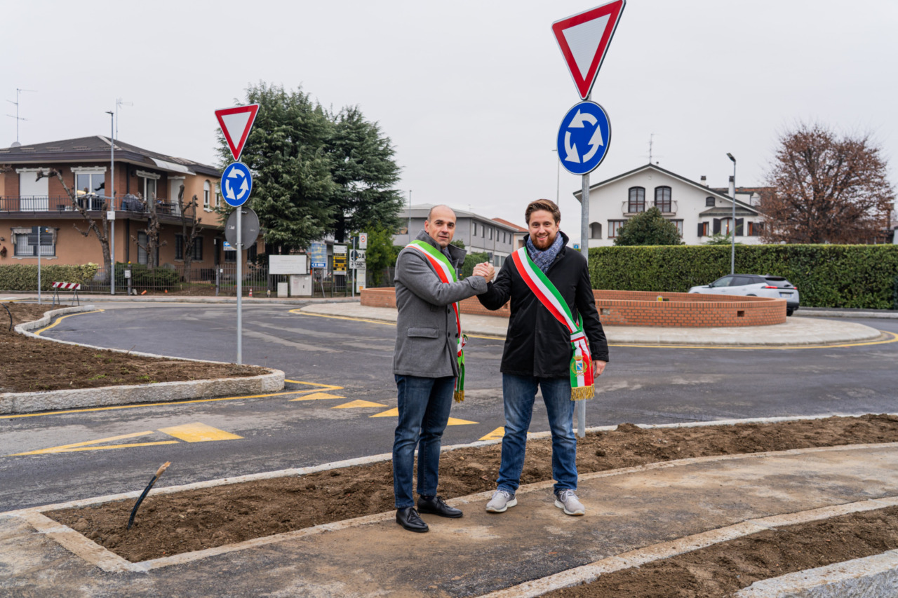 La rotatoria del Ceredo dedicata a Garinei e Giovannini