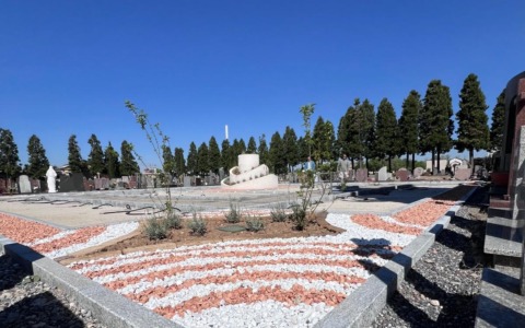 Nuovo campo di 77 tombe al cimitero maggiore di Cesano Maderno