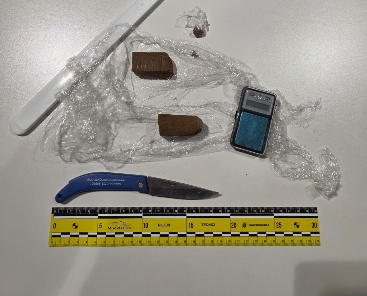 Arrestato un 44enne etiope con oltre cinquanta grammi di hashish