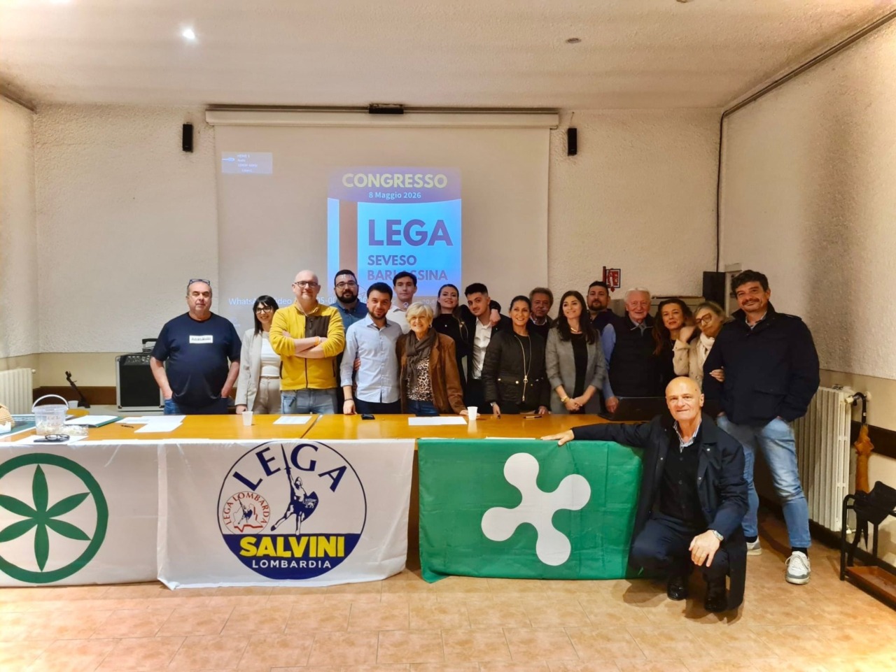 Christian Miotti rieletto segretario della Lega di Seveso e Barlassina