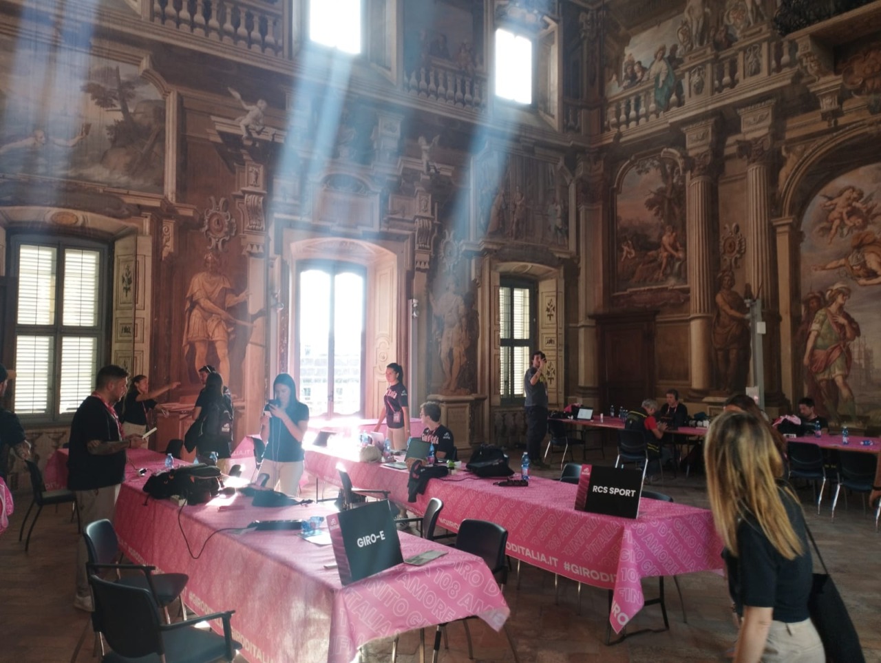 Quartier Tappa a Cesano Maderno il 25 maggio per il Giro d’Italia