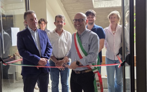 Inaugurazione delle mansarde ristrutturate del municipio