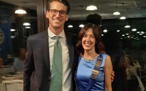 Gaia Monti assume la presidenza del Rotary Club di Meda e delle Brughiere