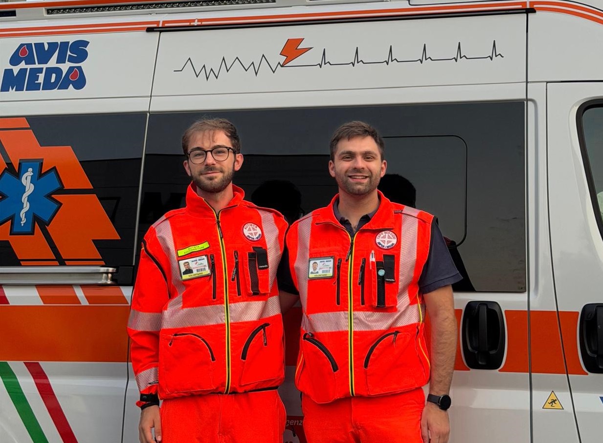 Due giovani soccorritori si laureano e dedicano la tesi ad Avis Meda